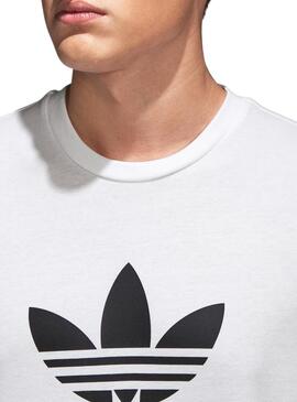 T- Shirt Adidas Trefoil bianco