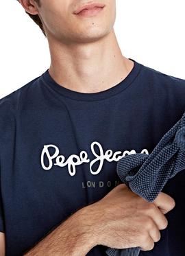 T- Shirt Pepe Jeans Eggo Blu