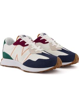 Sneaker New Balance 327 Natural Indaco 