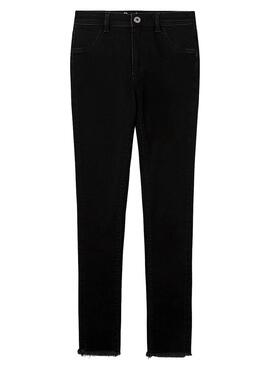 Pantaloni Pepe Jeans Madison Nero per Bambina