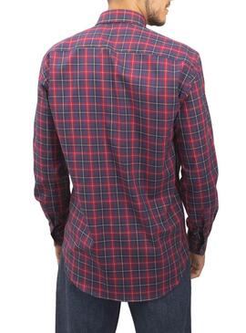 Camicia Klout Nebra Rosso per Uomo