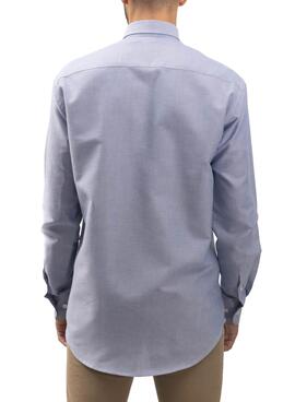 Camicia Klout Ceo Blu per Uomo
