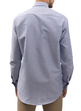 Camicia Klout Ceo Blu per Uomo