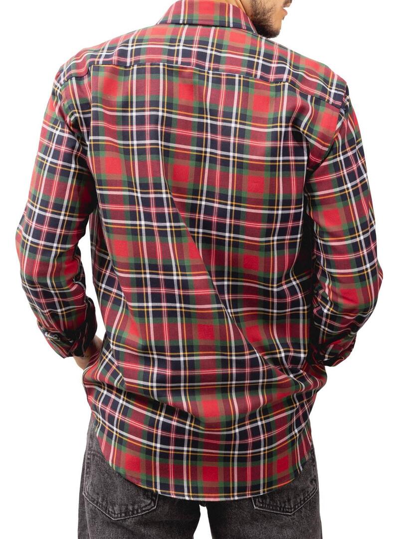 Camicia Klout Royal Stewart Rosso per Uomo