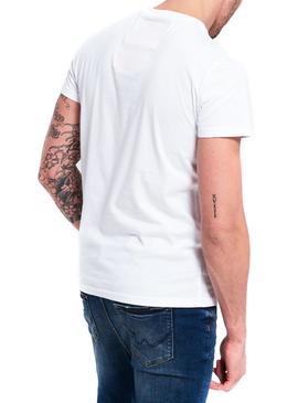 T- Shirt Superdry Reworked White