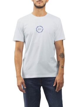 T-Shirt Klout Water Cycle Bianco per Uomo