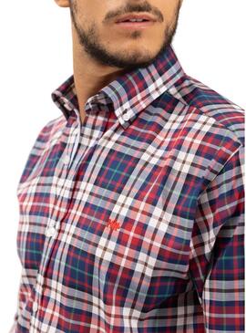 Camicia Klout Camino Granata per Uomo