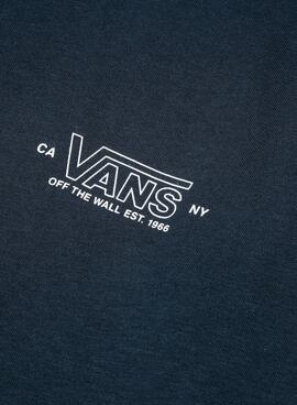 T-Shirt Vans MN Sequenza SS Blu Navy per Uomo