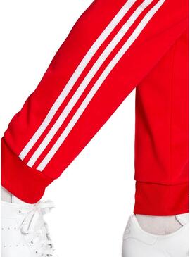Pantaloni Tuta sportiva Adidas SST Rosso per Uomo