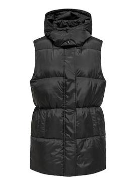 Gilet Only Demy Padded Nero per Donna