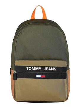 Zaino Tommy Jeans Backpack Essential Verde