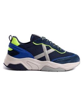 Sneaker Munich Wave 63 Blu Navy per Uomo