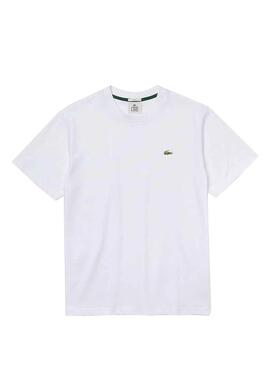 T-Shirt Lacoste Live Bianco Unisex