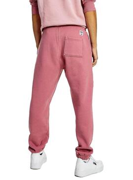 Pantaloni Tuta sportiva Tommy Jeans Collegiate Rosa