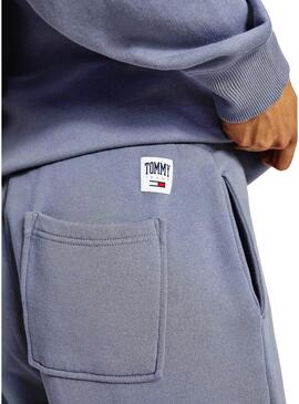 Pantaloni Tuta sportiva Tommy Jeans Collegiate Blu