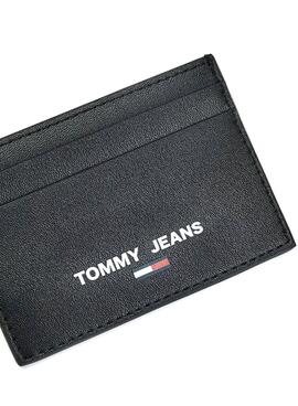 Portafogli Tommy Jeans Nero Con Logo per Uomo