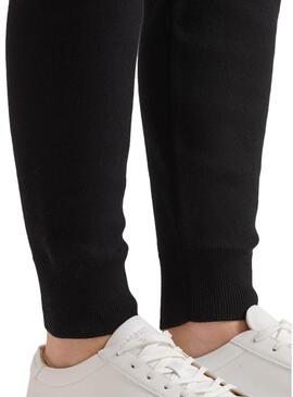 Pantaloni Superdry Joger Studios Nero per Donna