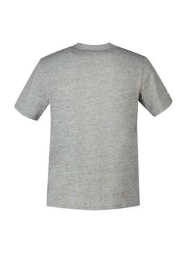 T-Shirt Superdry Code Grigio per Uomo