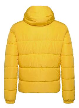Giacca Superdry Hooded Puffer Giallo Uomo