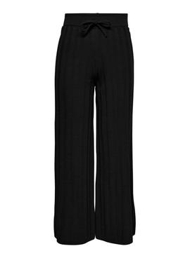 Pantaloni Only New Tessa Wide Nero per Donna