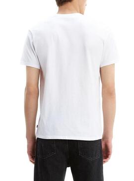 T-Shirt Levis Setin 501 Bianco Uomo