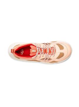 Sneaker UGG W Calle Lace Rosa per Donna