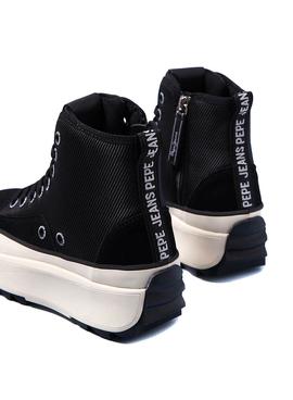 Sneaker Pepe Jeans Woking City Nero Donna