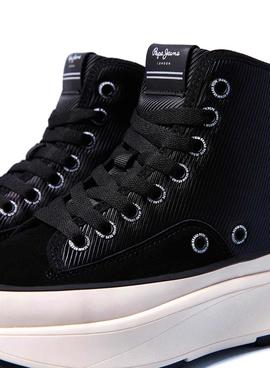 Sneaker Pepe Jeans Woking City Nero Donna
