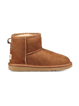 Stivali UGG K Classic Mini II Marrone per ragazzi