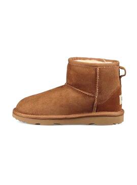 Stivali UGG K Classic Mini II Marrone per ragazzi