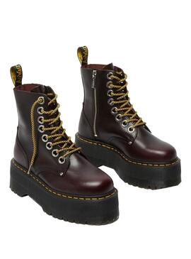 Stivales Dr. Martens Piattaforma Jadon Max Granata