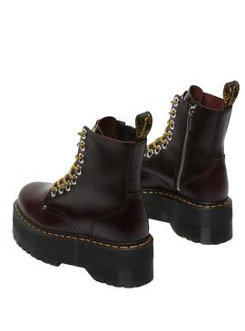 Stivales Dr. Martens Piattaforma Jadon Max Granata