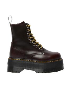 Stivales Dr. Martens Piattaforma Jadon Max Granata