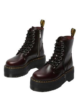 Stivales Dr. Martens Piattaforma Jadon Max Granata