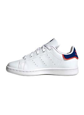 Sneaker Adidas Stan Smith C Bianco Bambini