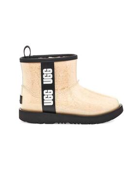 Stivales UGG K Classic Clear Mini II Beige per Kids