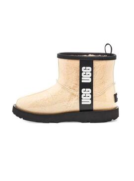 Stivales UGG K Classic Clear Mini II Beige per Kids