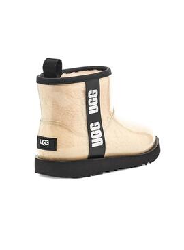 Stivales UGG K Classic Clear Mini II Beige per Kids