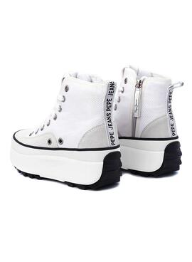 Sneaker Pepe Jeans Woking City Bianco Donna