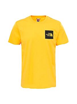 T-Shirt The Noth Face Fine Arancione Uomo