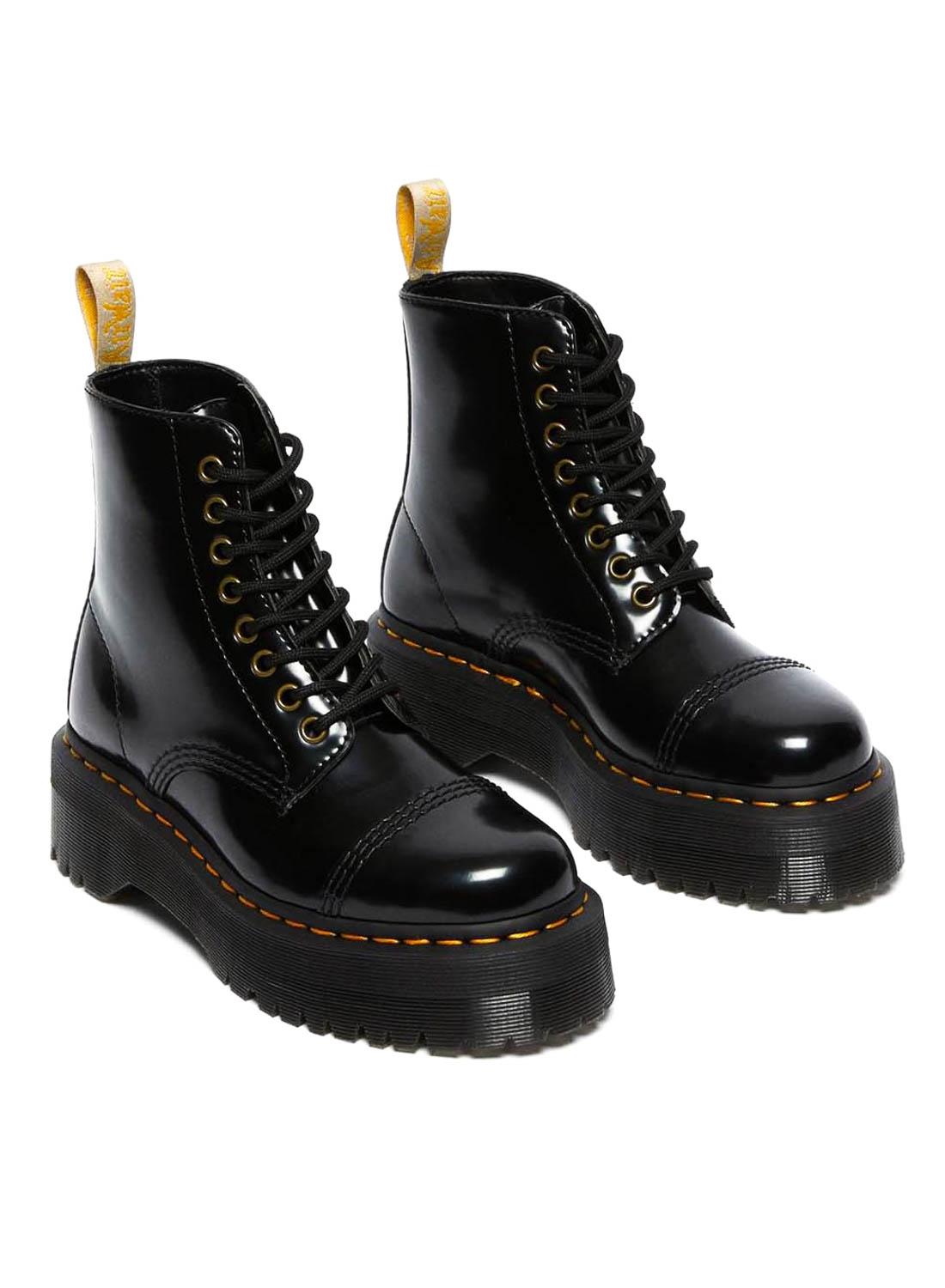 Stivales Dr. Martens Vegan Sinclair Piattaforma Nero