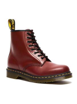 Stivales Dr. Martens 1460 Piel Liscio Granata