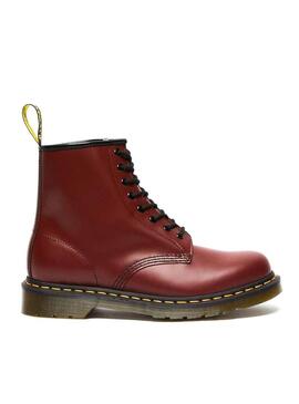 Stivales Dr. Martens 1460 Piel Liscio Granata
