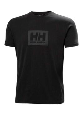 T-Shirt Helly Hansen Box T Nero per Uomo