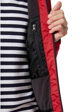 Giubbotto Helly Hansen Crew Midlayer Hooded Rosso