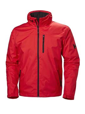 Giubbotto Helly Hansen Crew Midlayer Hooded Rosso