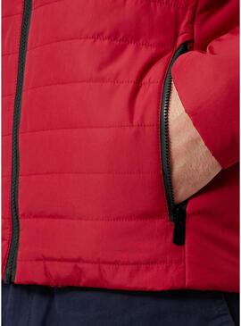 Giacca Helly Hansen Crew Insulator Rosso Uomo