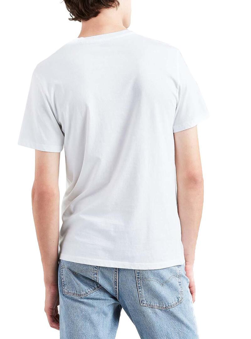 T-Shirt Levis Graphic Summer Bianco Uomo