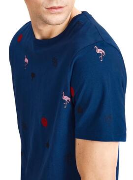 T- Shirt Jack and Jones Jorconvo Blu Navy