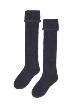 Calzini Mayoral Blu Navy per Bambina